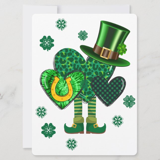 ST PATRICK DESIGN  JULKORT (Framsida)