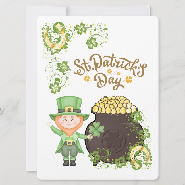 ST PATRICK DESIGN JULKORT (Framsida)