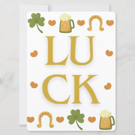 ST PATRICK DESIGN JULKORT