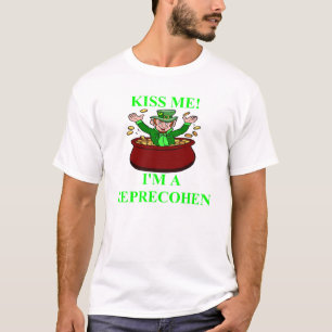 St Patrick; irländsk judisk design för s-dag Tee Shirt