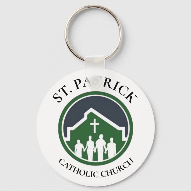 St. Patrick Keychain Nyckelring (Framsida)
