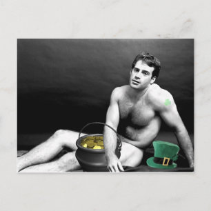 St. Patrick Man Vykort