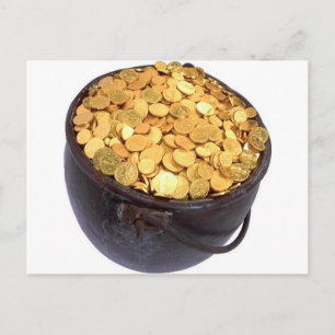 St. Patrick&- Pot från Guld Vykort