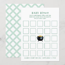 st patrick pot of guld babydusch bingo-spelkort inbjudningar