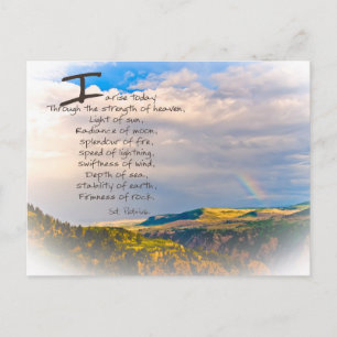 St Patrick Quote Vykort