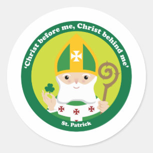 St Patrick Runt Klistermärke