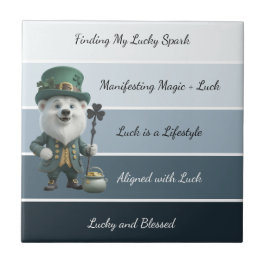 St. Patrick’s Affirmation Kakelplatta