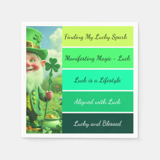 St. Patrick’s Affirmation Napkins Pappersservett