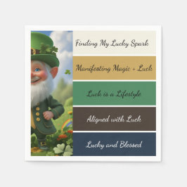 St. Patrick’s Affirmation Napkins Pappersservett