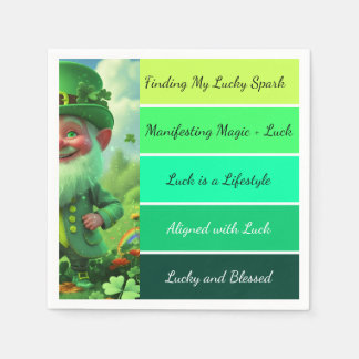 St. Patrick’s Affirmation Napkins Pappersservett