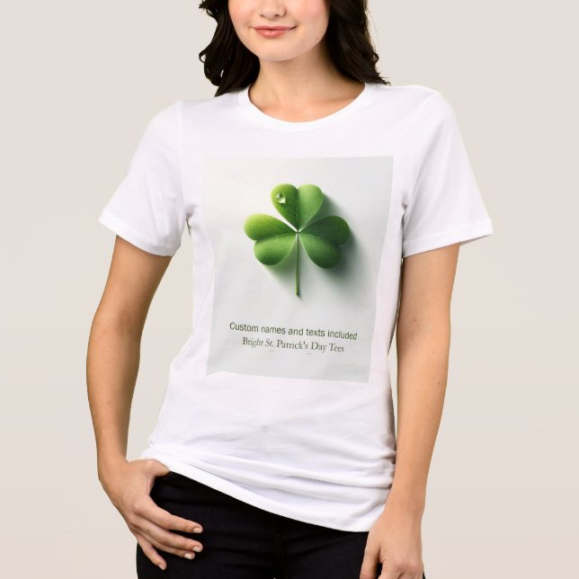 ST.PATRICK:S DAG-KONSTRUKTION T SHIRT (Framsida)