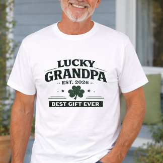 St. Patrick’s Day Baby Announcement Gift T Shirt