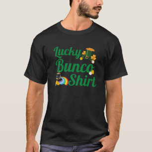 St Patrick s Day Bunco Lucky Bunco Dice Premium T Shirt