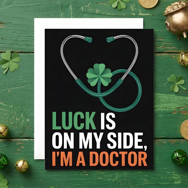 St Patrick’s Day Card for Doctor Julkort (Skapare uppladdad)