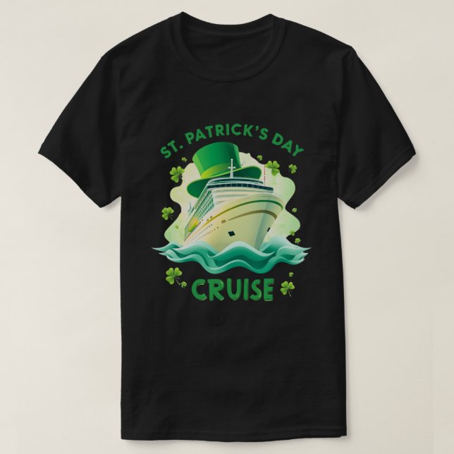 St. Patrick’s Day Cruise T-Shirt  (Design framsida)