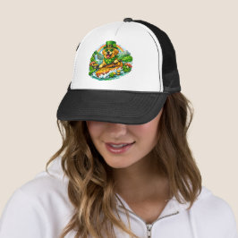 St. Patrick’s Day Dog Adventure Cap Keps