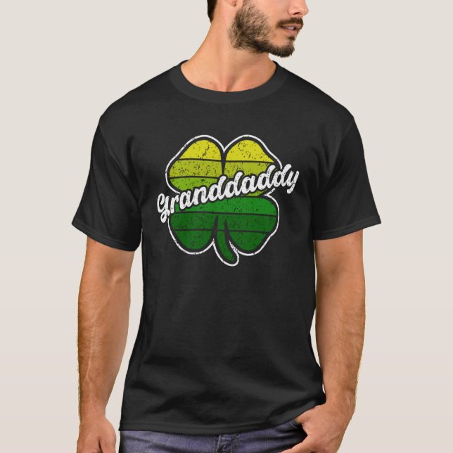 St Patrick s Day Grandfather Far Irish C T Shirt (Framsida)