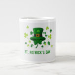 ST. PATRICK`S DAY JUMBO MUGG<br><div class="desc">Celebrate the spirit of St. Patrick’s Day with this festive and lucky design! Perfect for March 17th celebrations, Irish-themed parties, parades, and anyone who loves shamrocks, leprechauns, and all things green. Whether you're feeling lucky, embracing your Irish pride, or just joining the fun, this St. Patrick’s Day design is a...</div>