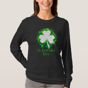 St Patrick S Day Klöver Grönt Irish Ireland Klöver T Shirt