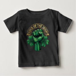 St. Patrick’s Day Luck of the Irish Fist Shamrock T Shirt