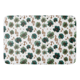 St. Patrick’s Day Musical Shamrock Badrumsmatta