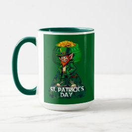 St Patrick’s Day Pot of Gold - caneca Mugg