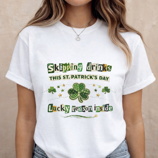 St. Patrick’s Day Pregnancy Announcement T Shirt