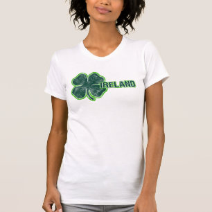 St. Patrick’s Ireland Shamrock Grunge T-Shirt