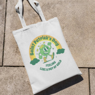 St Patrick S Tecknad Tygkasse