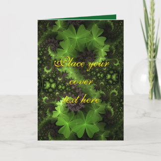 St Patrick Shamrock Fält Kort