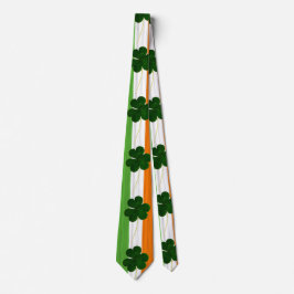 St. Patrick Shamrock Klöver Irish Flagga Ireland Slips