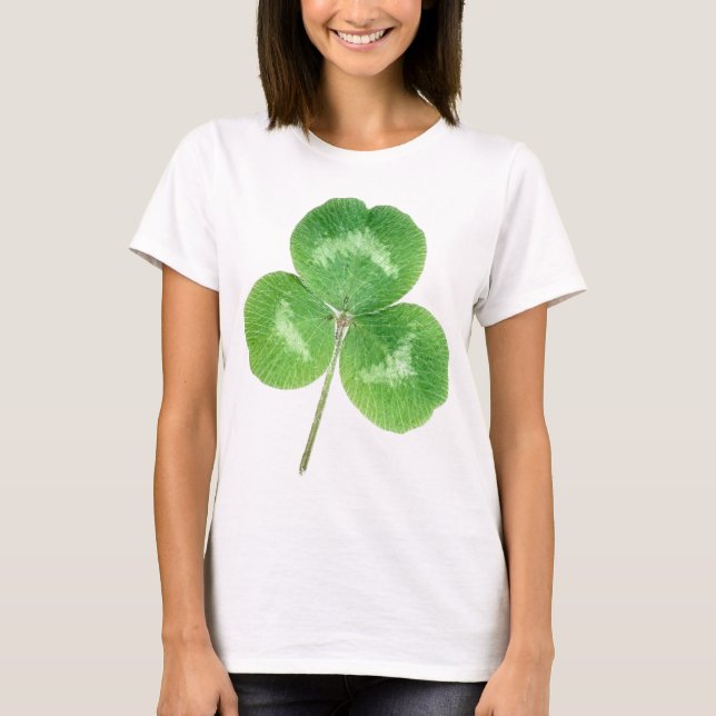 St Patrick Shamrock Tee Shirt (Framsida)