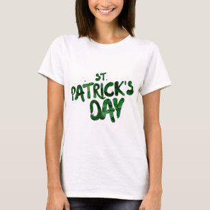 st-patrick-text t shirt