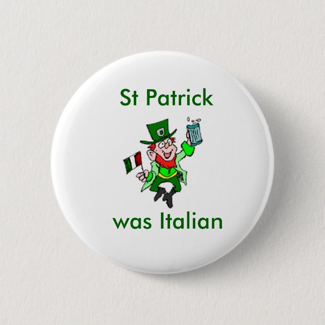 St Patrick var italienskt Knapp (Framsida)