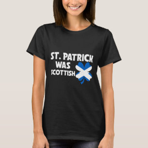 St Patrick Var Skotsk Flagga Patriotiska St Patric T Shirt