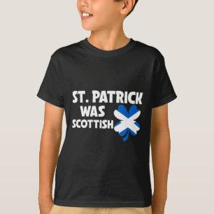 St Patrick Var Skotsk Flagga Patriotiska St Patric T Shirt