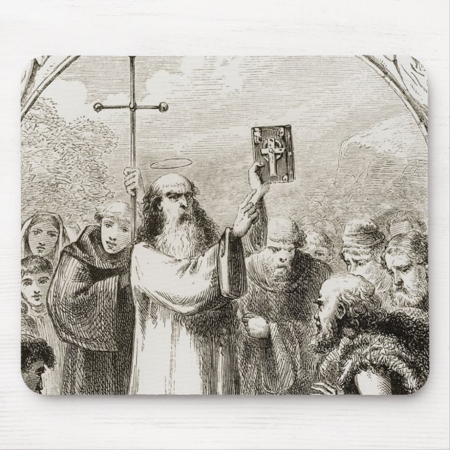 St Patrick visning folket av Irland fyrana Musmatta (Framsidan)