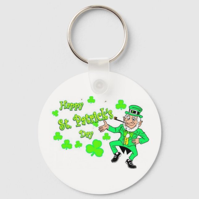 St.PatrickDay-nyckelring Nyckelring (Framsida)