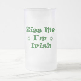 St. Patricks Anpassningsbar 16oz Frosted Mugg