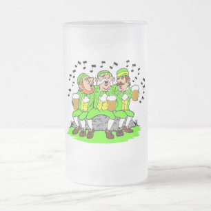 St. Patricks Anpassningsbar 16oz Frosted Mugg
