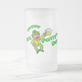 St. Patricks Anpassningsbar 16oz Frosted Mugg