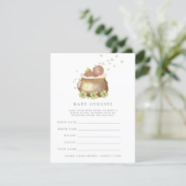 st patricks babyduschgäst - spelinbjudan inbjudningar