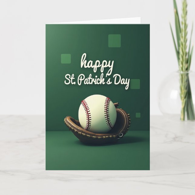 St Patricks Basebollkort Kort (Framsida)