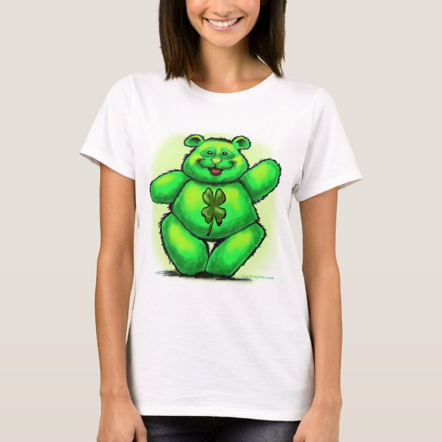 St. Patrick's Bear Tröja (Framsida)