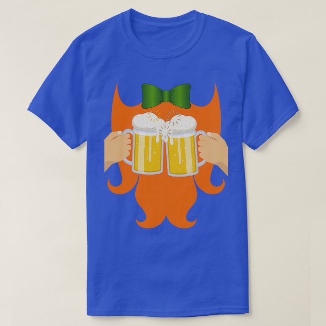 St Patricks Beer Älskare Irish Drinking Team 2 T Shirt (Design framsida)