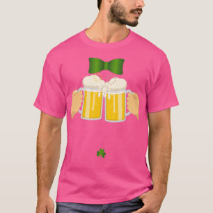 St Patricks Beer Älskare Irish Drinking Team T Shirt