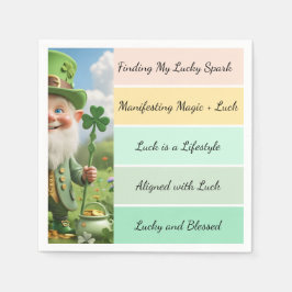 St. Patricks Bekräftelse Pappersservett