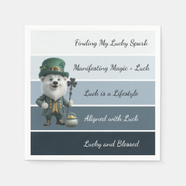 St. Patricks bekräftelsenappar Pappersservett
