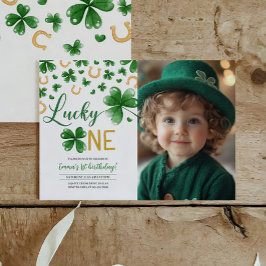 St. Patrick's Birthday-inbjudan Lucky One Party Inbjudningar