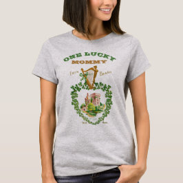 St Patrick's Blarney Castle Irish One Lucky Mamma T Shirt